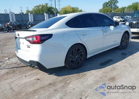 2024 Subaru Legacy Sport из США, поврежденный, VIN 4S3BWGG60R3018388